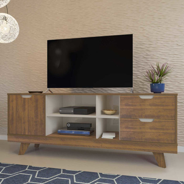 Mesa De Tv Michigan Pino Off White