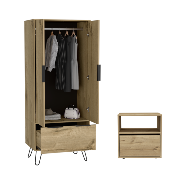 Combo Para Habitación Silpa, Incluye Closet + Buró