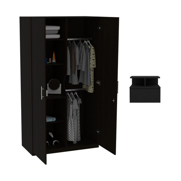 Combo Para Habitación Glens, Incluye Closet + Buró