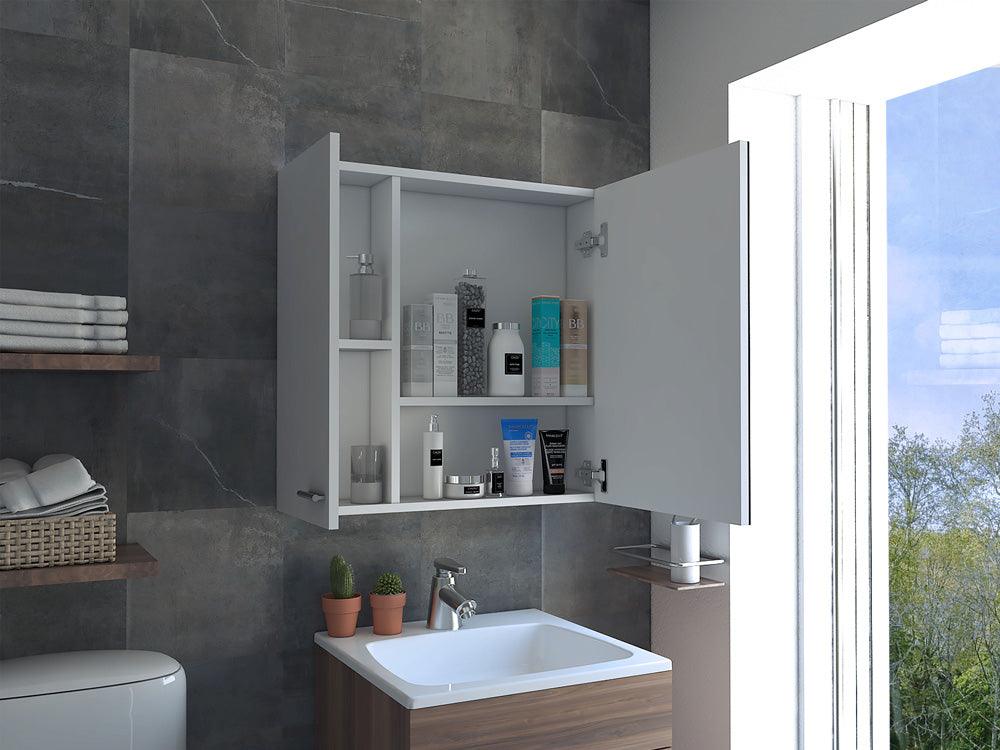 Gabinete de Baño Caribe color Blanco.