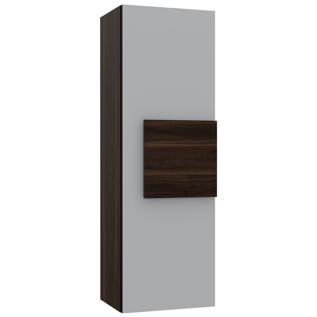 Gabinete de Baño Picasso color Caoba y Blanco.