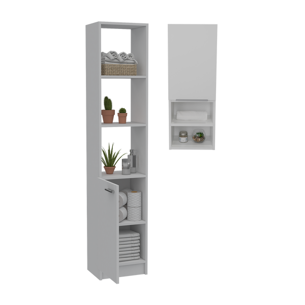 Combo Para Baño Hamilton, Incluye Gabinete de Baño + Mueble Esquinero