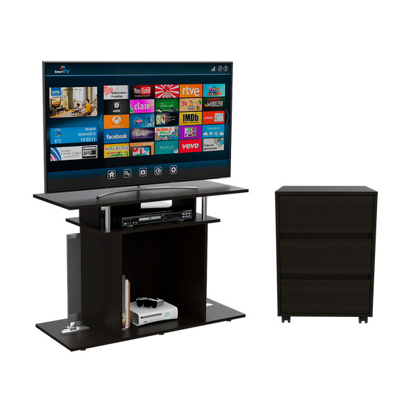 Combo Para Sala Corino, Incluye Mesa Tv + Archivador
