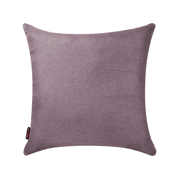 Cojín Decorativo Cuadrado para Sala o Cama. Funda de Lino Rosa con Cierre Invisible