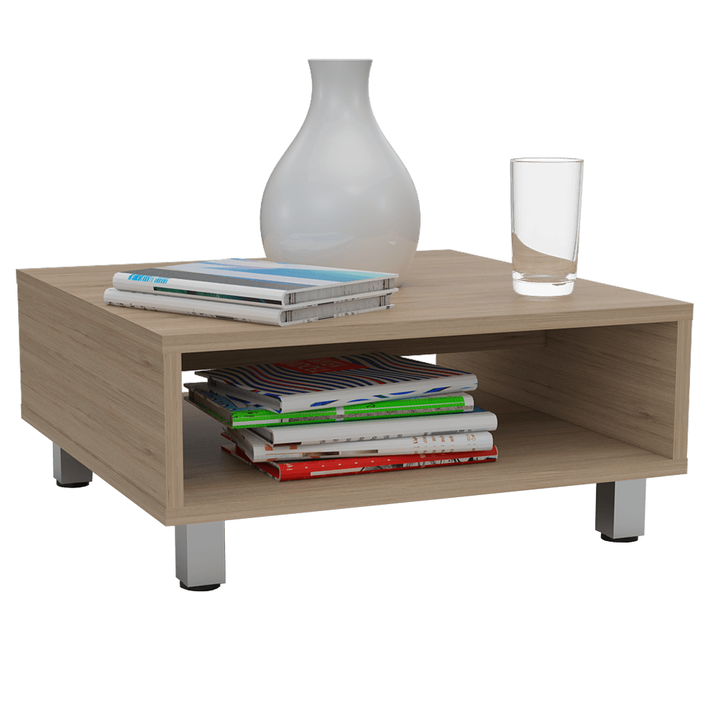 Mesa de centro Pity color Beige para Sala. – Virtual Muebles Mx