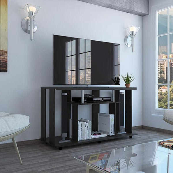 Mesa Alpin Para TV de Hasta 50", Color Wengue