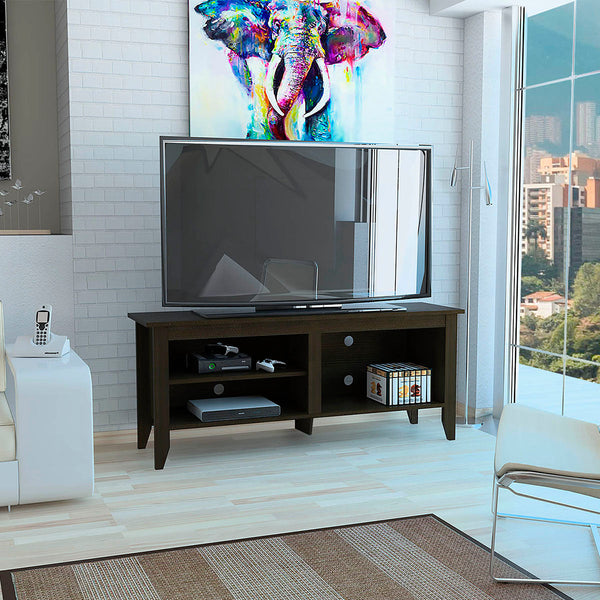Rack Para Tv Essential, Color Wengue
